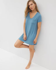 Short Sleeve Sleepshirt - BLUE HEAVEN | Soma Women