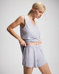 CozyLuxe Pajama Short - BLUE OPAL/VELVET MORNING | Soma Women