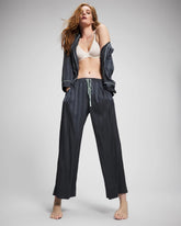 Shadow Stripe Pajama Pant - PETROL | Soma Women