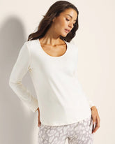 Long-Sleeve Pajama Top - CHAMPAGNE DREAMS | Soma Women