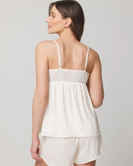Lace Pajama Cami - IVORY | Soma Women
