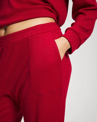 Banded Pajama Bottom - PAINT THE TOWN RED | Soma Women