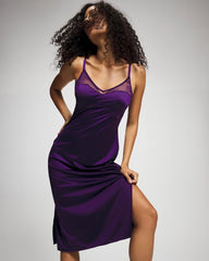 Lace Midi Nightgown - MAJESTIC PURPLE | Soma Women