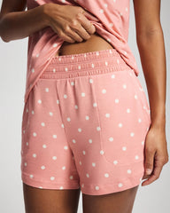 Pajama Shorts - DREAMY DOT MID BLUSH PINK | Soma Women