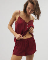 Lace Trim Pajama Short - FIRST KISS | Soma Women