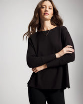 Ultra Soft Fleece Dolman Top - BLACK | Soma Women