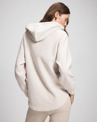 Cloud Fleece Oversized Hooded Sweater - HEATHER SHELL | Soma Women
