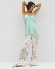 Double Strap Pajama Cami - HARBOR GREEN | Soma Women