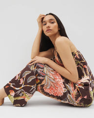 Piped Pajama Pant - PARROT-DISO PLUME G FR | Soma Women