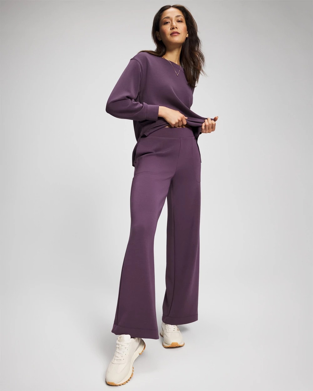 Modern Modal Straight Leg Pant - PLUM PERFECT | Soma Women