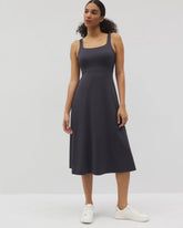 Lounge Square Neck Midi Dress - POLAR NIGHT | Soma Women