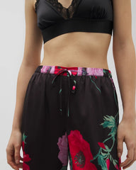 Printed Pajama Pants - RHAPSODY FLORA G BLACK | Soma Women