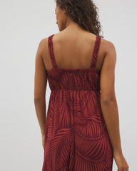 Cabana Midi Bra Dress - PEACEFUL PALMS MID VELVET | Soma Women