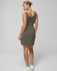 Tank Cargo Dress - DARK GRAY OLIVE | Soma Women