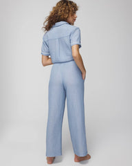 Pajama Pants - CROSSDYE VINTAGE INDIGO | Soma Women