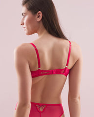 Architectural Embroidered Balconette Bra - PERFECT PINK | Soma Women