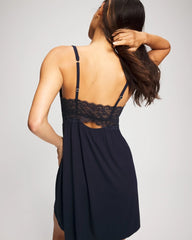 Soft Support Lace Chemise - NIGHTFALL NAVY | Soma Women