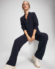 Ultrasoft Fleece Quarter Zip Sweatshirt - MIDNIGHT SKIES | Soma Women