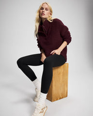 Sherpa Pullover - MERLOT | Soma Women