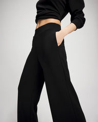 Modern Modal Straight Leg Pant - BLACK | Soma Women
