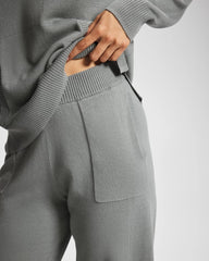 Cotton Sweater Crop Pant - SEDONA SAGE | Soma Women