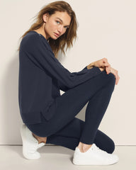 High-Rise Fleece Legging - POLAR NIGHT | Soma Women