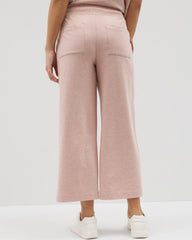 Wide Leg Crop Pant - HEATHER CLAY | Soma Women
