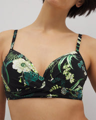 Twist Bikini Top - TROPICAL TWIST BLACK | Soma Women