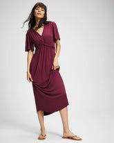 Pamilla Midi Bra Dress - VELVET PLUM | Soma Women
