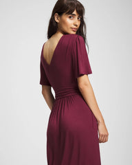 Pamilla Midi Bra Dress - VELVET PLUM | Soma Women