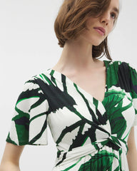 Pamilla Midi Bra Dress - INKY LEAVES GRAND COCONUT | Soma Women