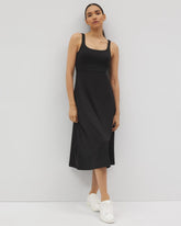 Lounge Square Neck Midi Dress - BLACK | Soma Women