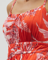 Paradiso Short Bra Dress - PALM PERFECT G GOJI BERRY | Soma Women