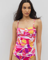 Beyond Control Riviera Maya Twisted Bust Tankini - ORCHID | Soma Women