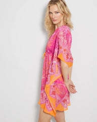 Desert Bloom Caftan - DAHLIA MULTI | Soma Women