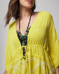 Embroidered Cover-Up - KEY LIME | Soma Women