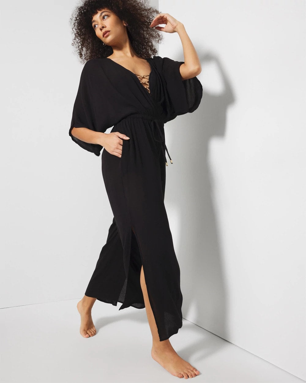 India Bazaar Jumpsuit - BLACK | Soma Women