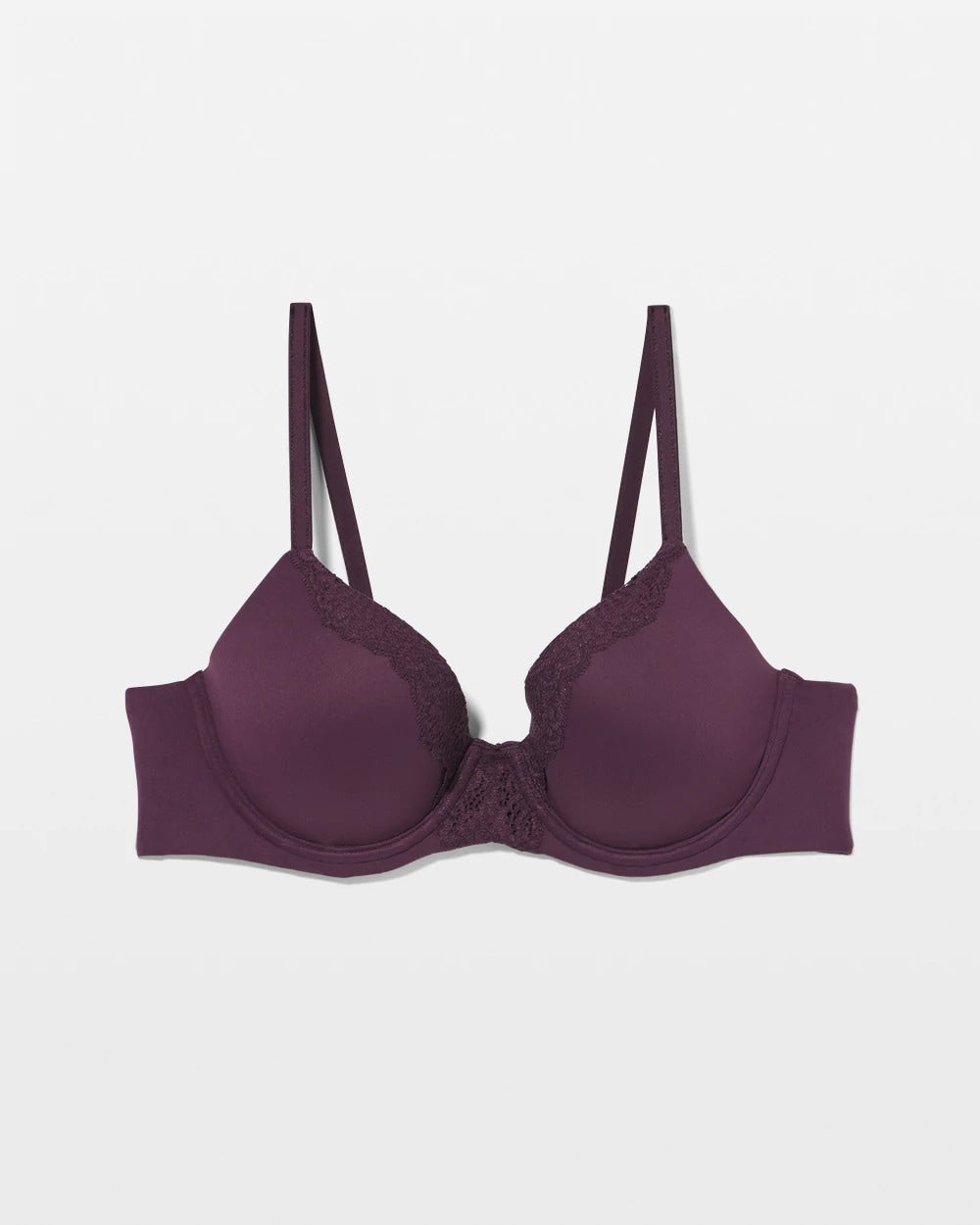 Embraceable Perfect Coverage Bra with Crochet Lace - PLUM PERFECT | Soma Women