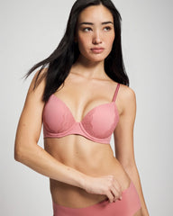 Enchanting Lace Trim Bra - ANTIQUE PINK | Soma Women