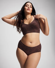 Racerback Bralette with Lace Back - HOT SPOT MOCHA MINI | Soma Women