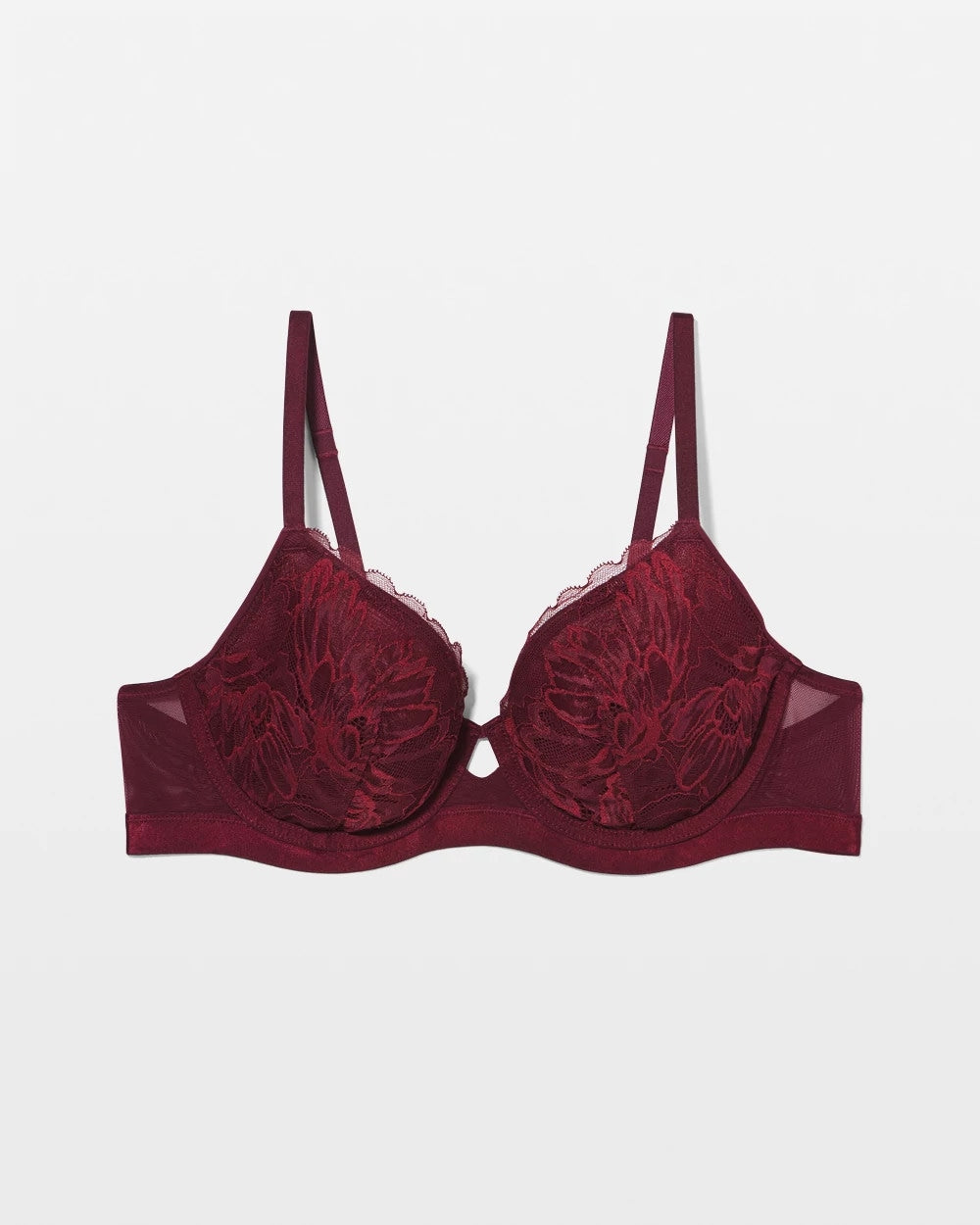Perfect Coverage Bra with Lace - VELVET PLUM | Soma Women