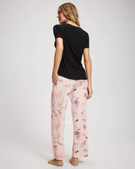 Short Sleeve + Pant Pajama Set - BE MINE PRETTY PINK | Soma Women