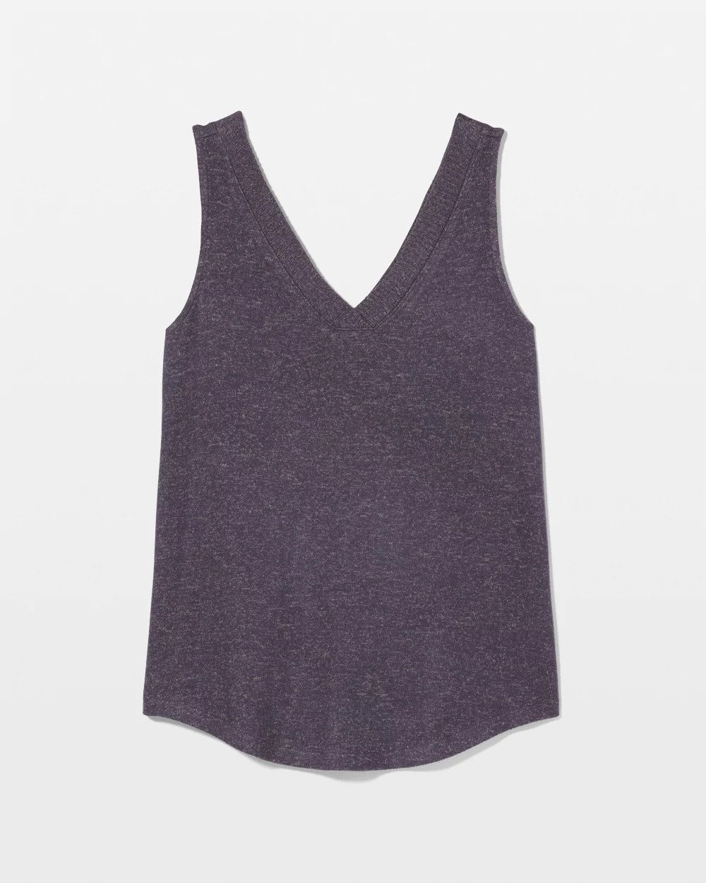 V-Neck Pajama Tank - GRAY INK/PEARLED IVORY | Soma Women