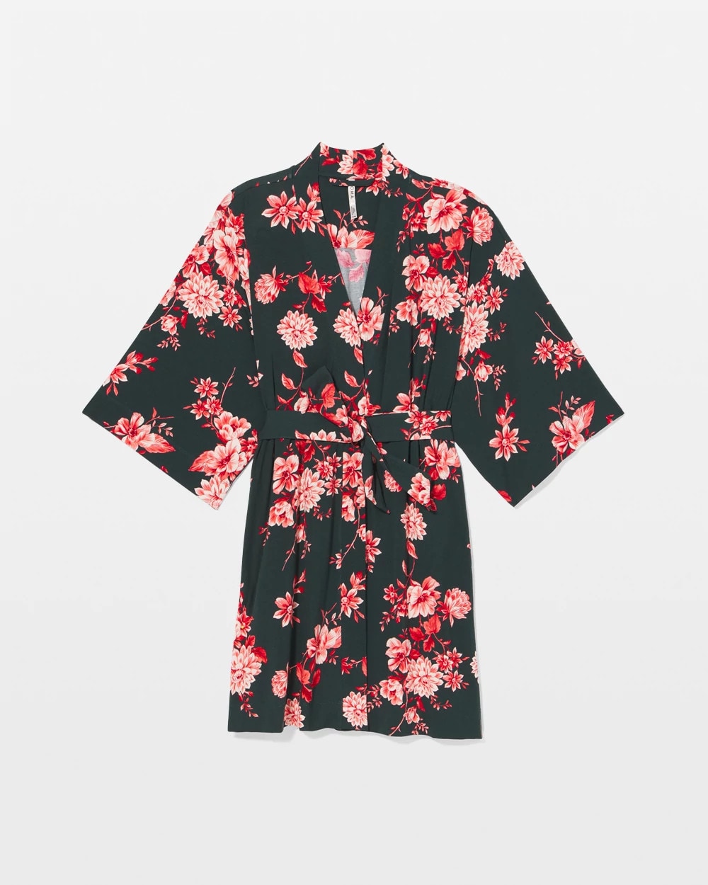 Short Robe - COTTAGE FLORAL GREEN | Soma Women