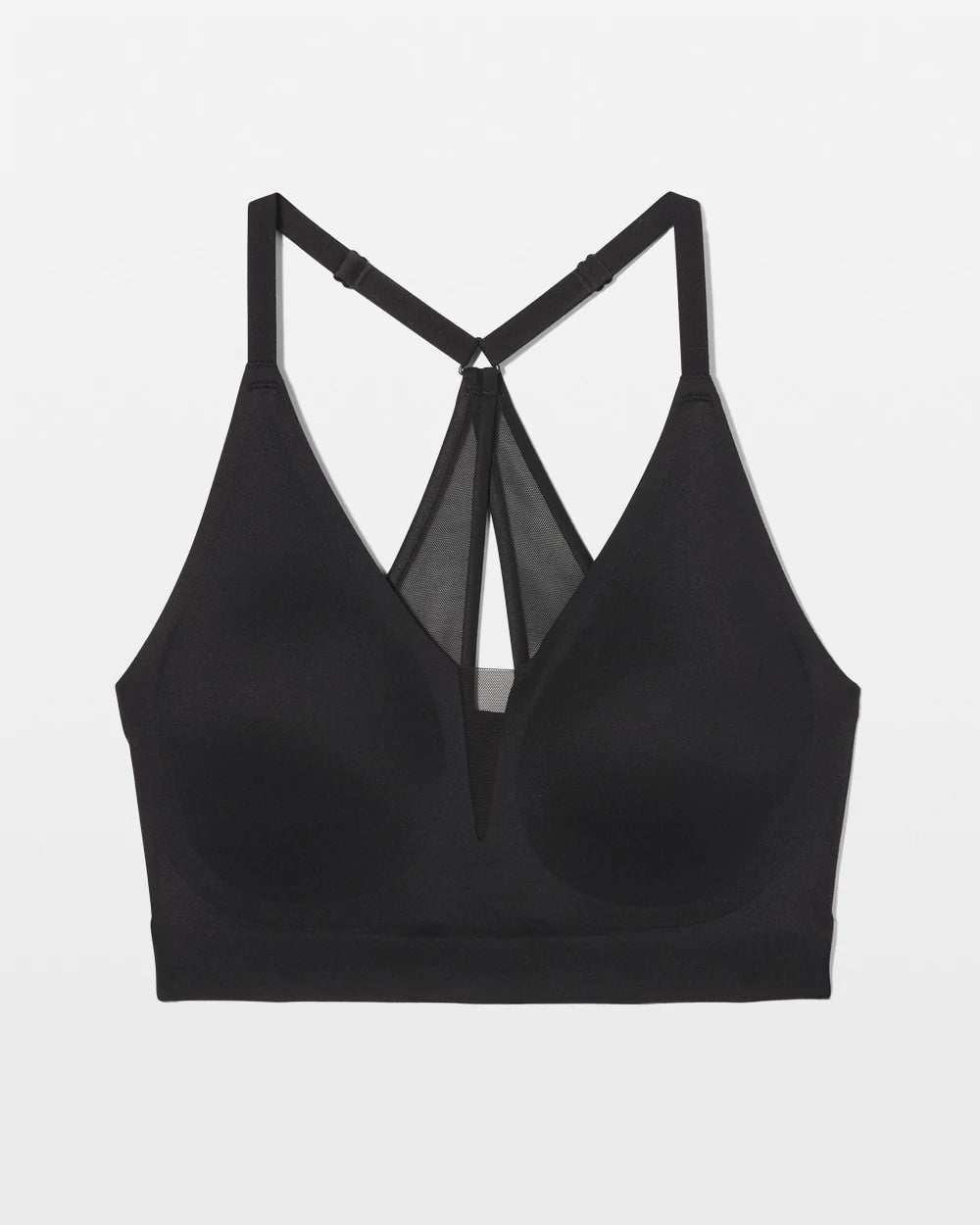 Racerback Mesh Bralette - BLACK | Soma Women