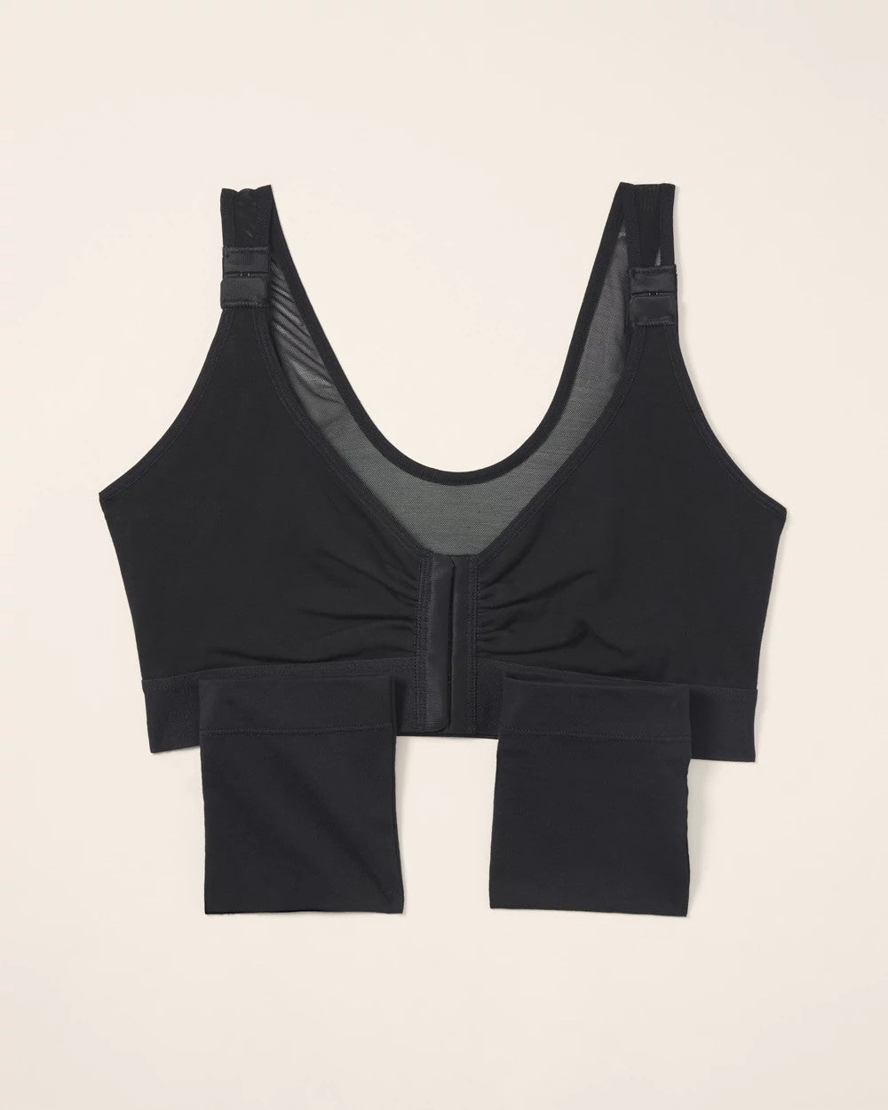 Post-Surgical Recovery Bra with Drain Pockets - BLACK | Soma Women