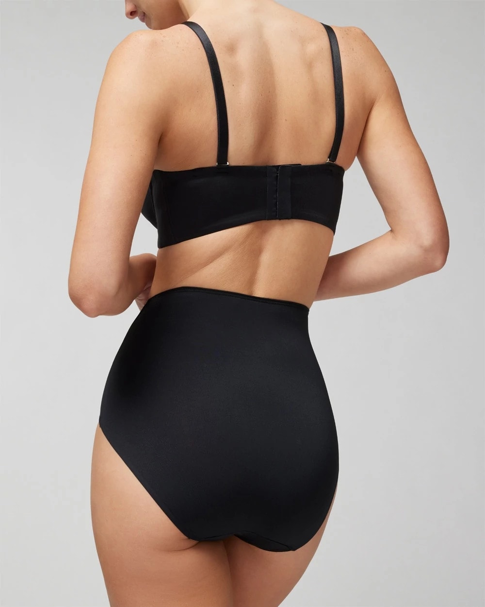 High-Waist Brief Panty - BLACK | Soma Women