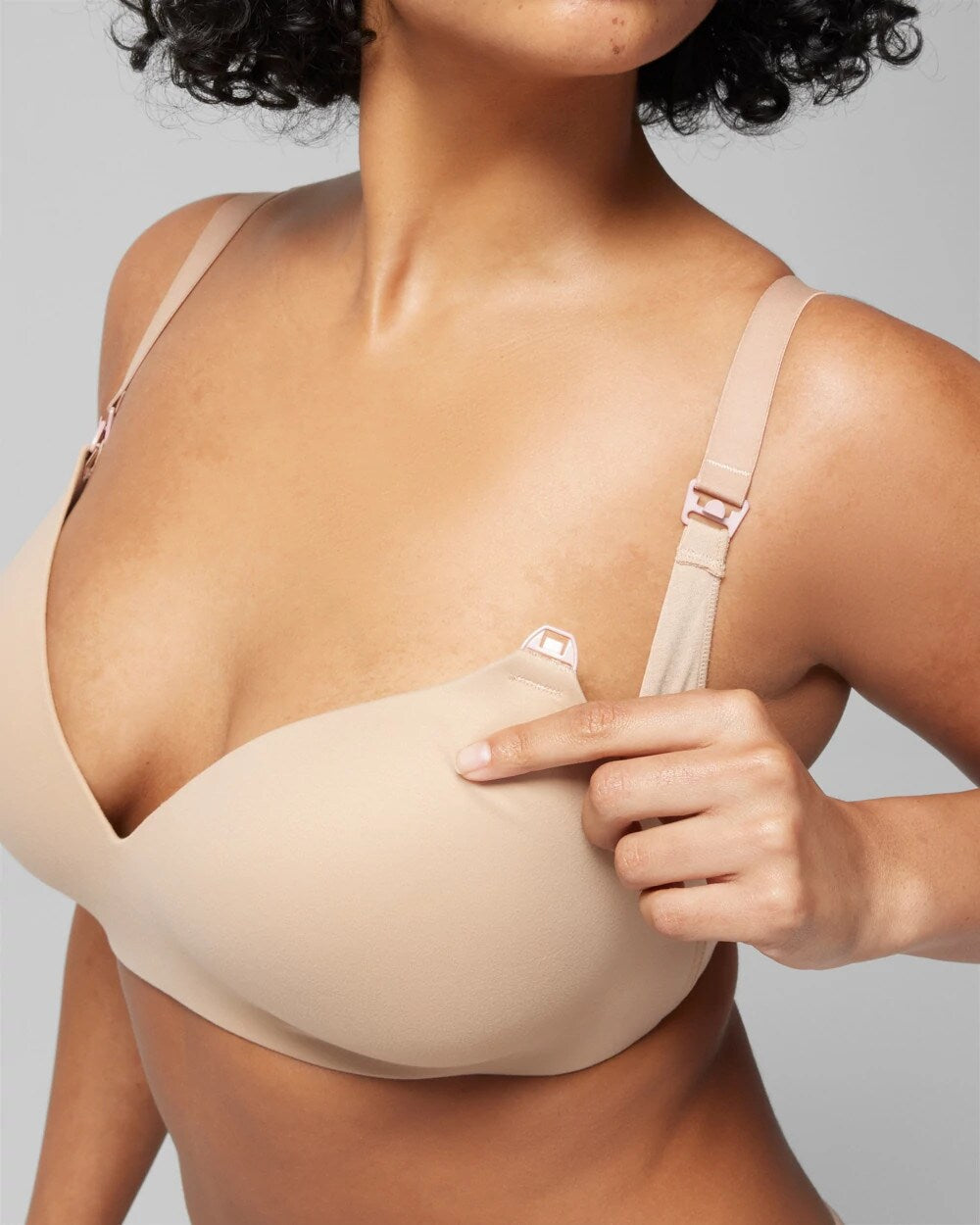 Nursing Wireless Bra - WARM AMBER | Soma Women