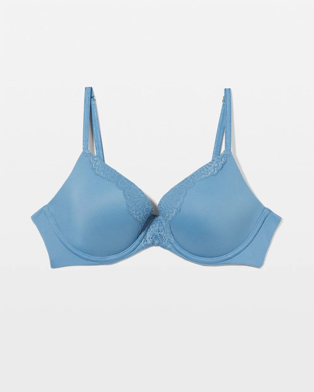 Embraceable Perfect Coverage Bra with Crochet Lace - BLUE HEAVEN | Soma Women