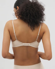 Embraceable Perfect Coverage Bra with Crochet Lace - PALE SAND | Soma Women